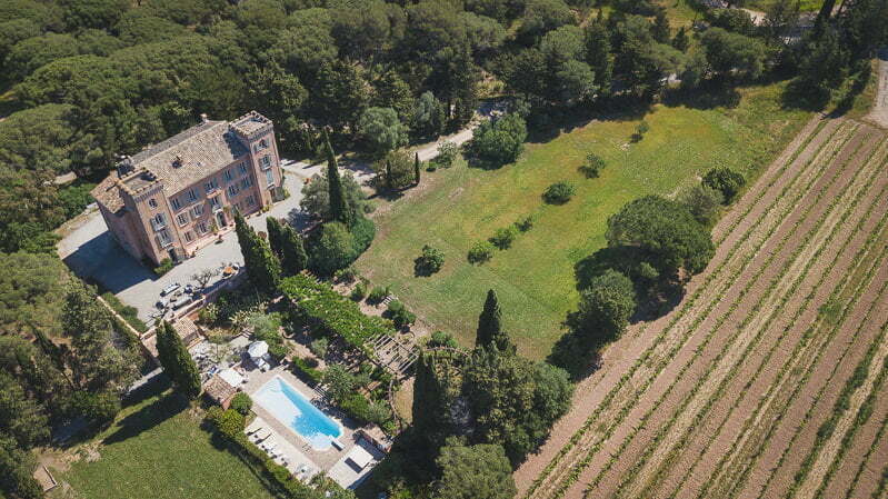 Intimate vineyard Chateau Wedding Provence 0038