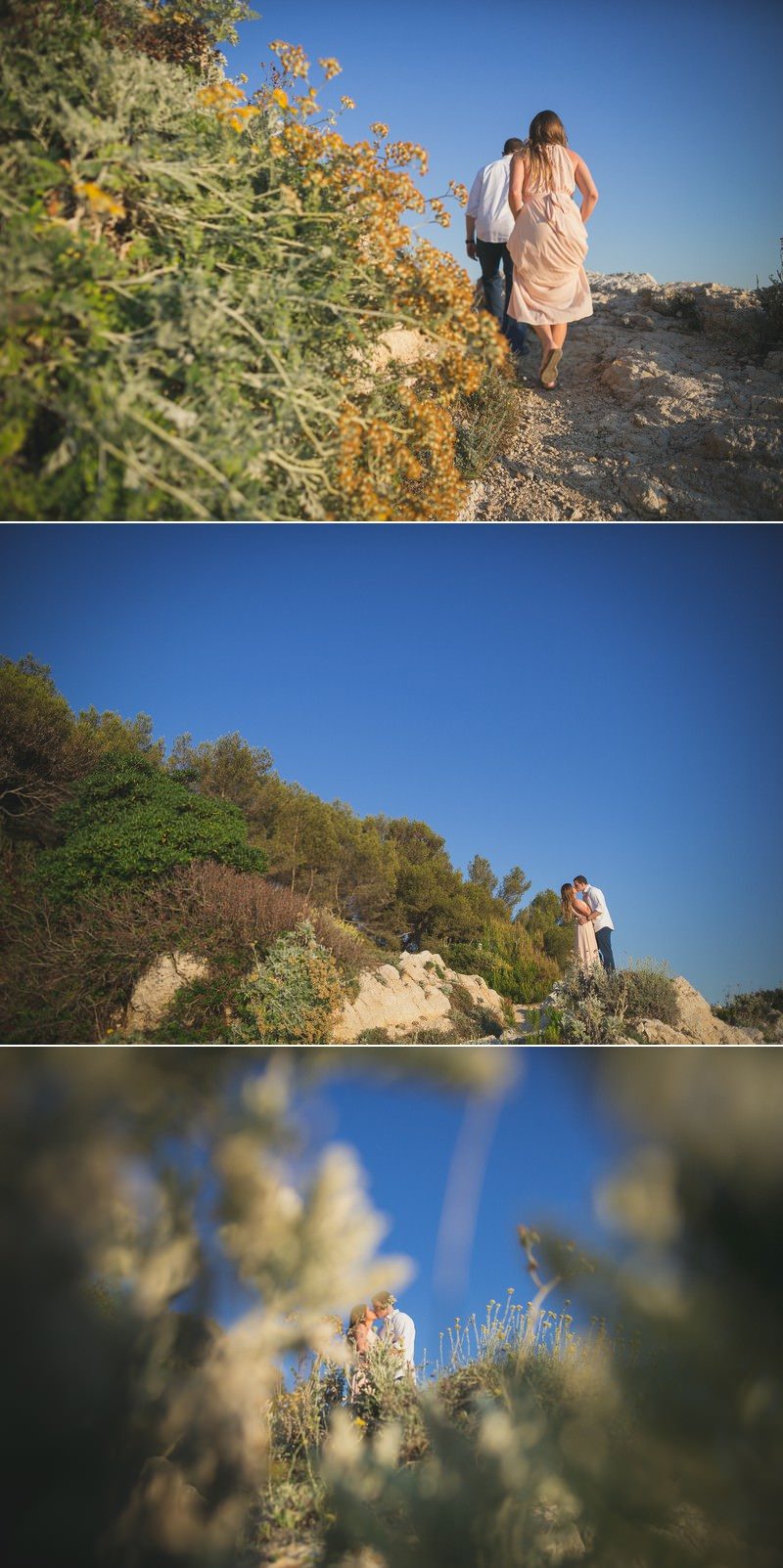 Seaside engagement photo Session French Riviera 1