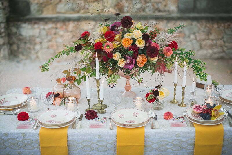 autumnal Wedding Chateau Font du Broc Provence 4820 46