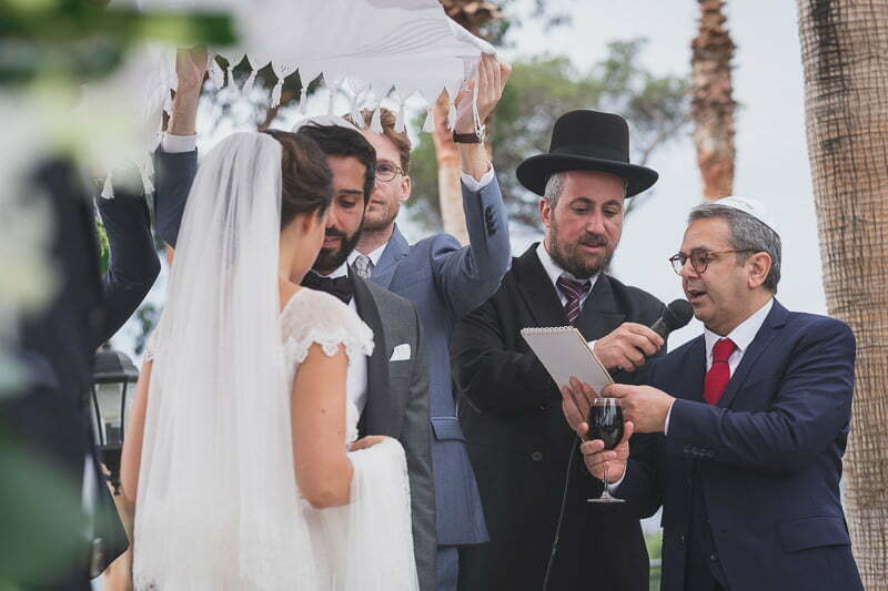 Jewish Wedding French Riviera Seaside France 5834