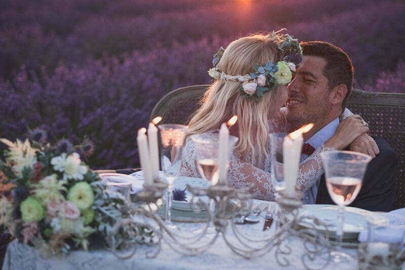Lavender fields couple photo session south of France wedding 9650