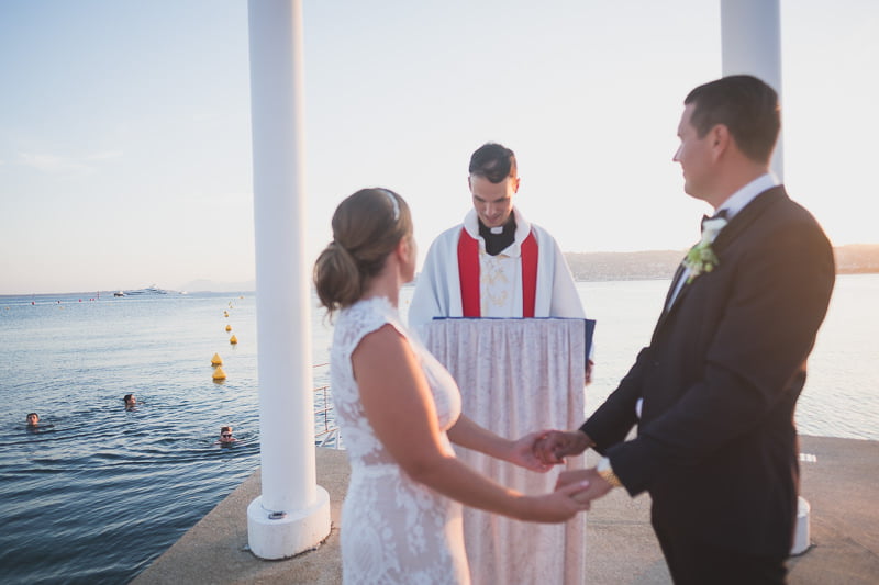 Seaside American Elopement Wedding French Riviera Belles Rives 1305