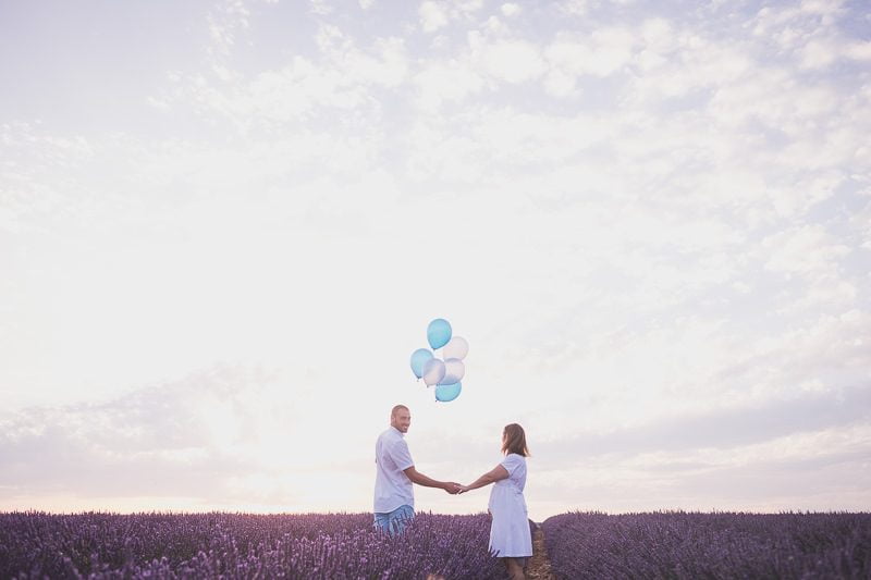 Provence lavender fields family session 3351
