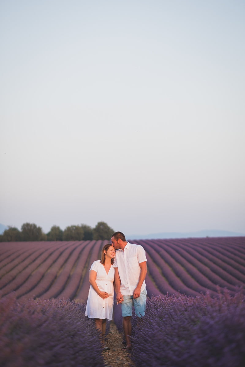 Provence lavender fields family session 9598