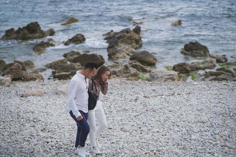 French Riviera Seaside wedding proposal 1019