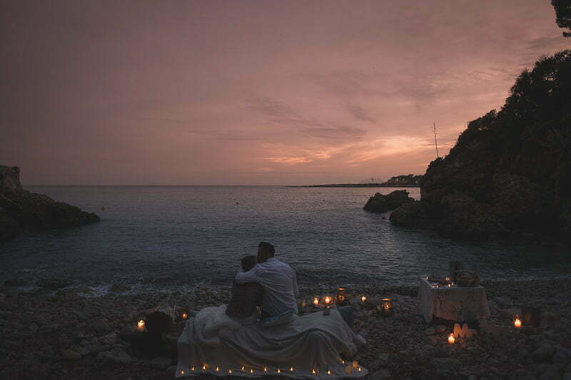 French Riviera Seaside wedding proposal 1226