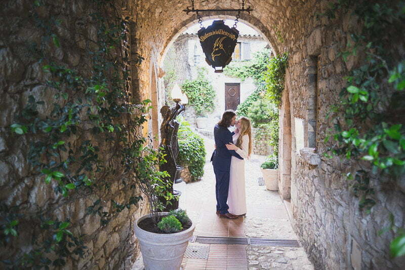 Wedding Proposal Chateau Chevre dOr Eze 1130