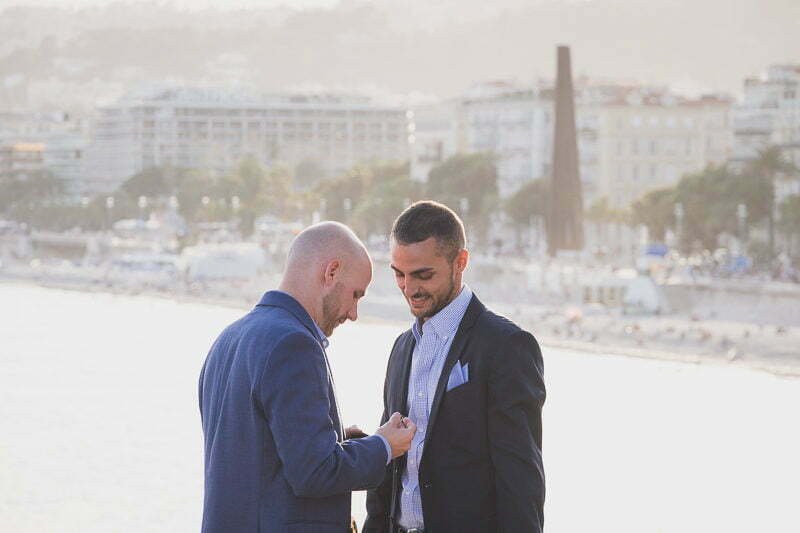 French Riviera Same Sex gay Wedding Proposal 1030