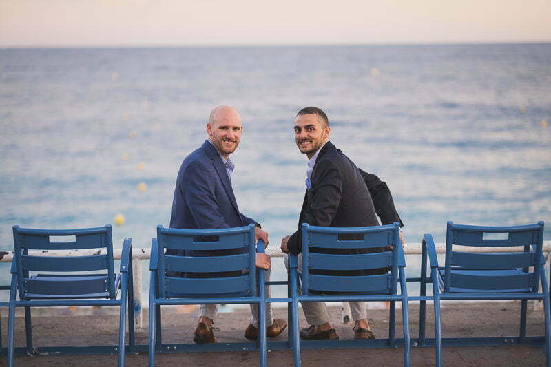 French Riviera Same Sex gay Wedding Proposal 1145