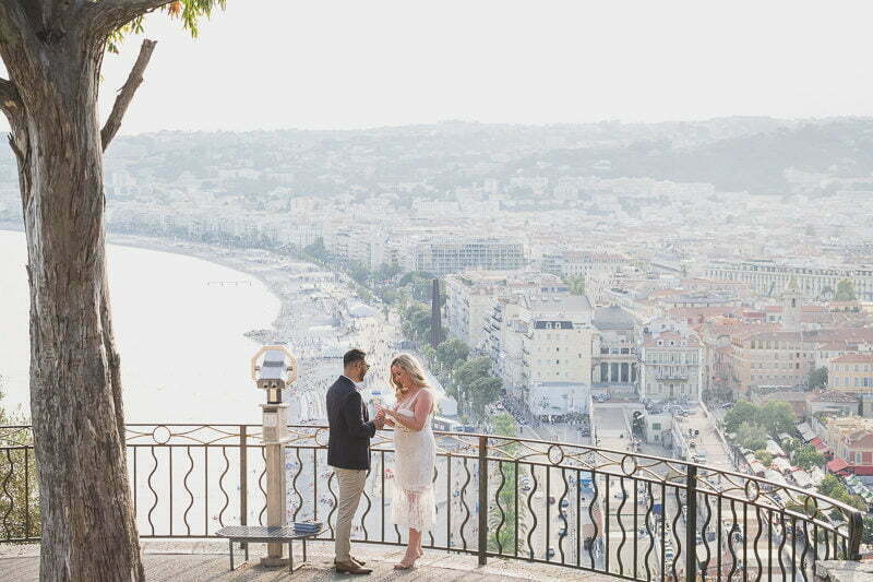 Indian wedding proposal French Riviera 1019