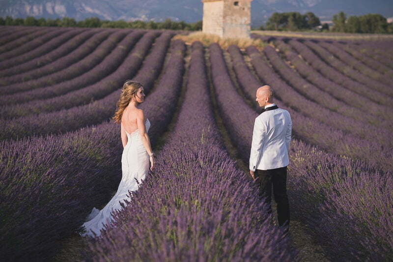 Lavender Honeymoon photo session Provence 5013