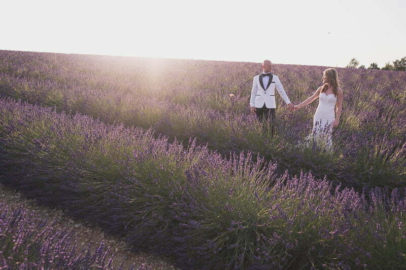 Lavender Honeymoon photo session Provence 5025