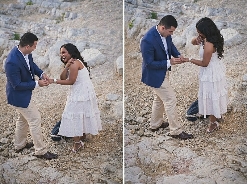 Seaside wedding Proposal French Riviera 1033