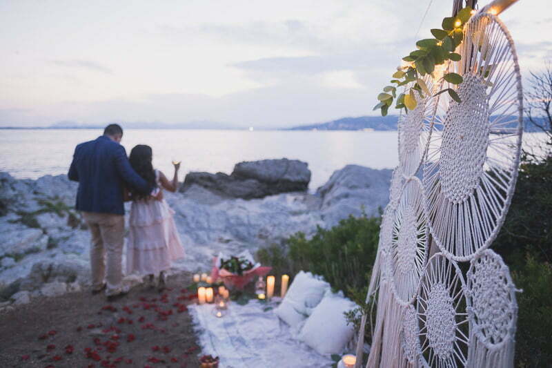 Seaside wedding Proposal French Riviera 1124