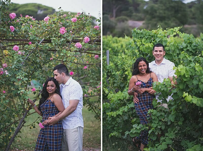 Vineyard Engagement session French Riviera 1191