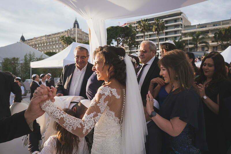 French Riviera Seaside Jewish wedding Cannes 1154