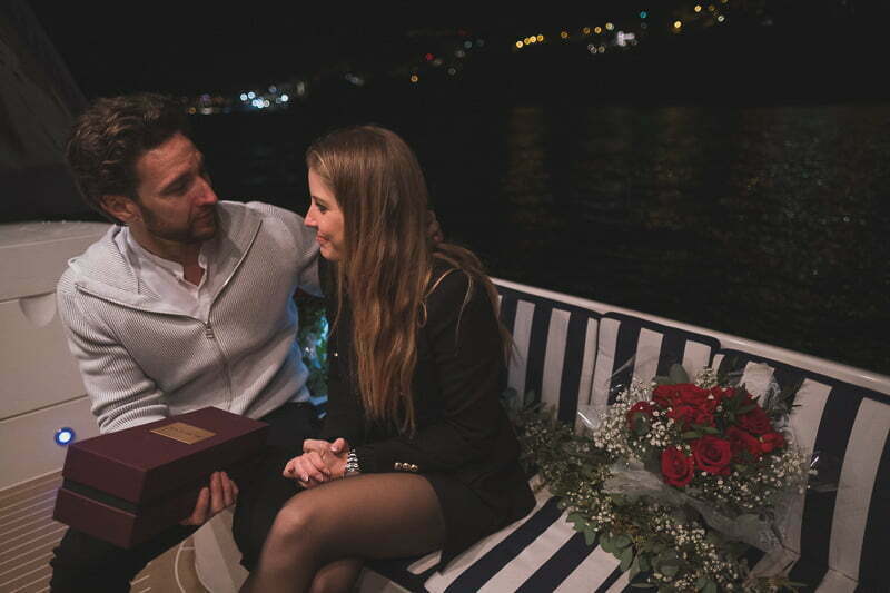 Wedding Proposal Boat Yatch Monaco 2110