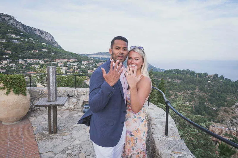 Eze Chateau Eza Wedding proposal Balcony 2020