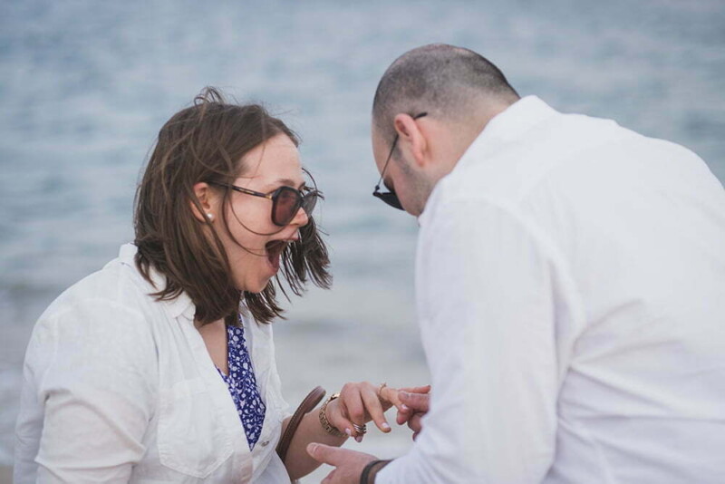 Cannes winter proposal on the beach picnic next to Palais des Festival.
Cannes Proposal planning and photography WIldRoses Studio