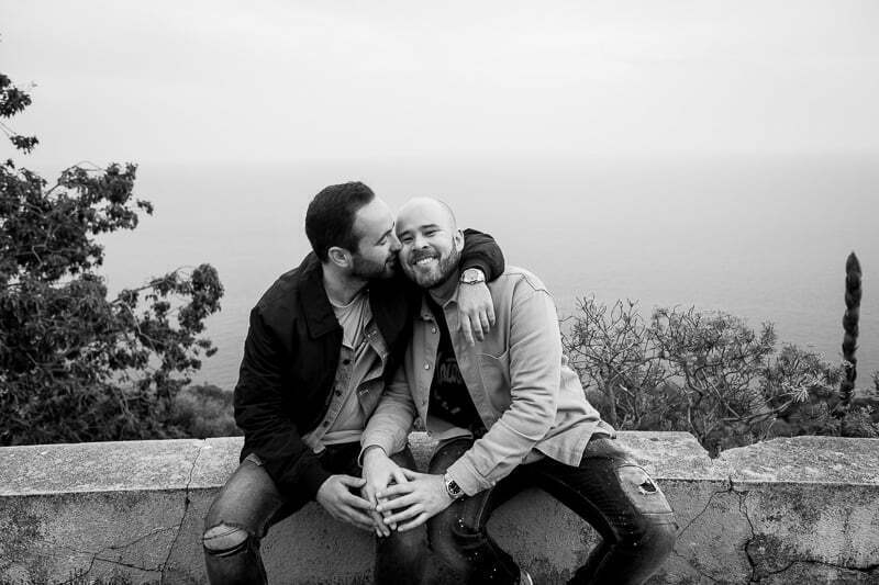 Same Sex LGBTQ wedding proposal French Riviera 2164