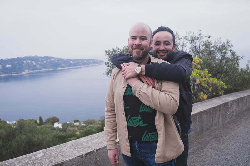 Same Sex LGBTQ wedding proposal French Riviera 2179