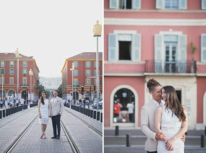 French Riviera Nice Engagement 1010