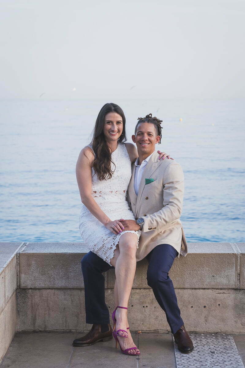 French Riviera Nice Engagement 1043