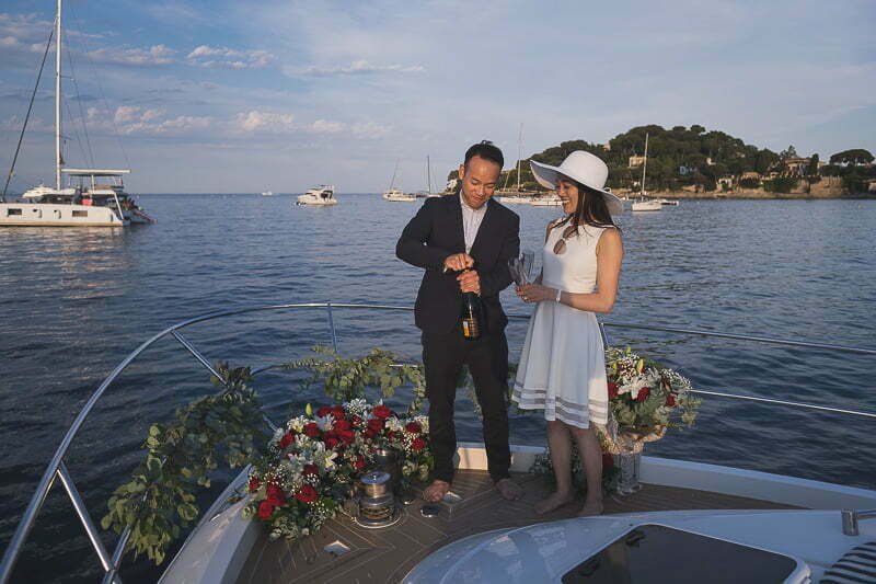 Yacht Boat Proposal French Riviera 1026