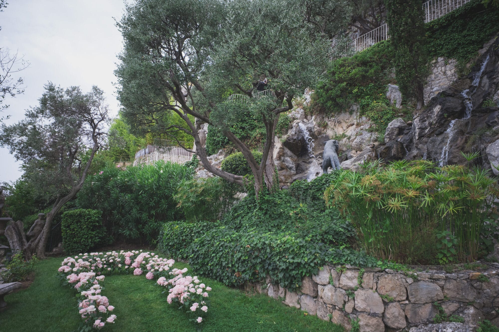 Luxury Proposal floral decoration examples Chateau Chevre d'Or French Riviera