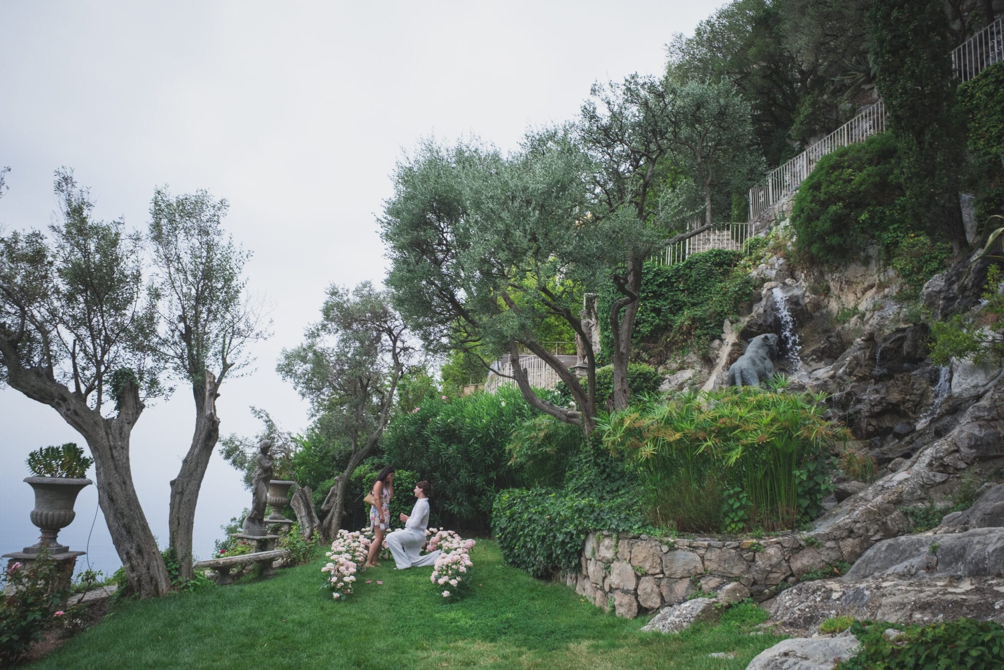 Chateau Chevre dOr Luxury Proposal Terrace gardens 25