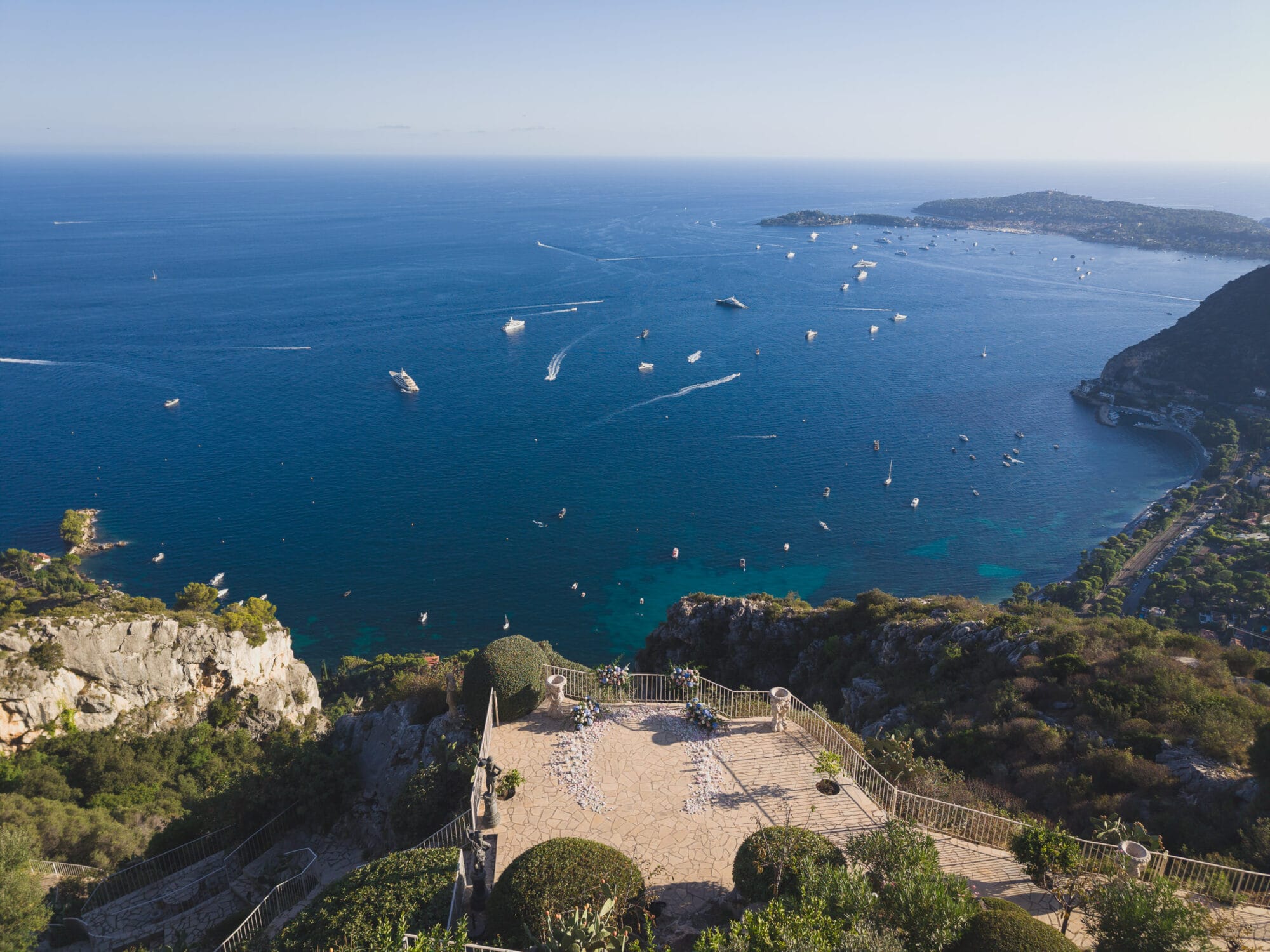 Eze Chateau Chevre doR Luxury proposal overlooking the French Riviera 3