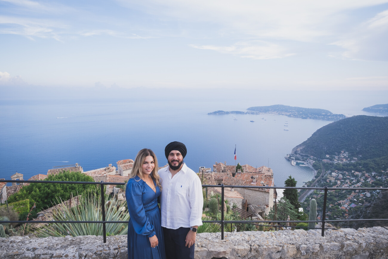 French Riviera Sikh wedding Proposal 1033