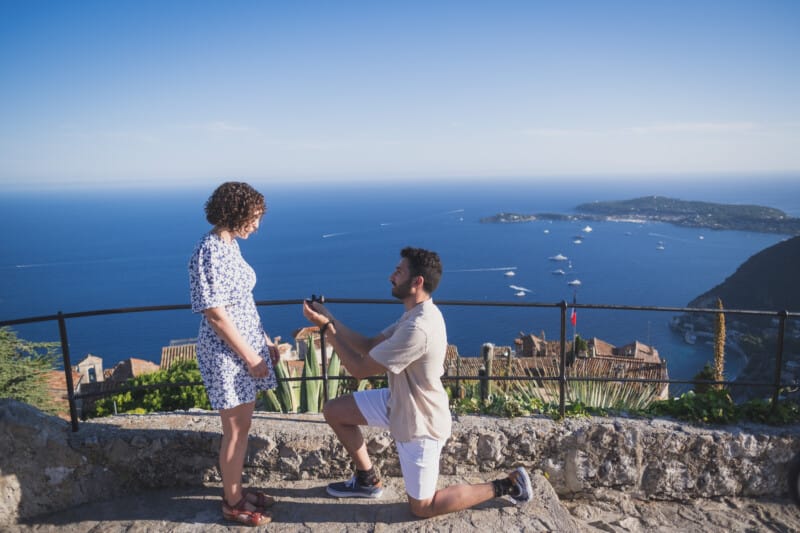 Joyful French Riviera Proposal 1 Eze Exotic Garden Proposal 0