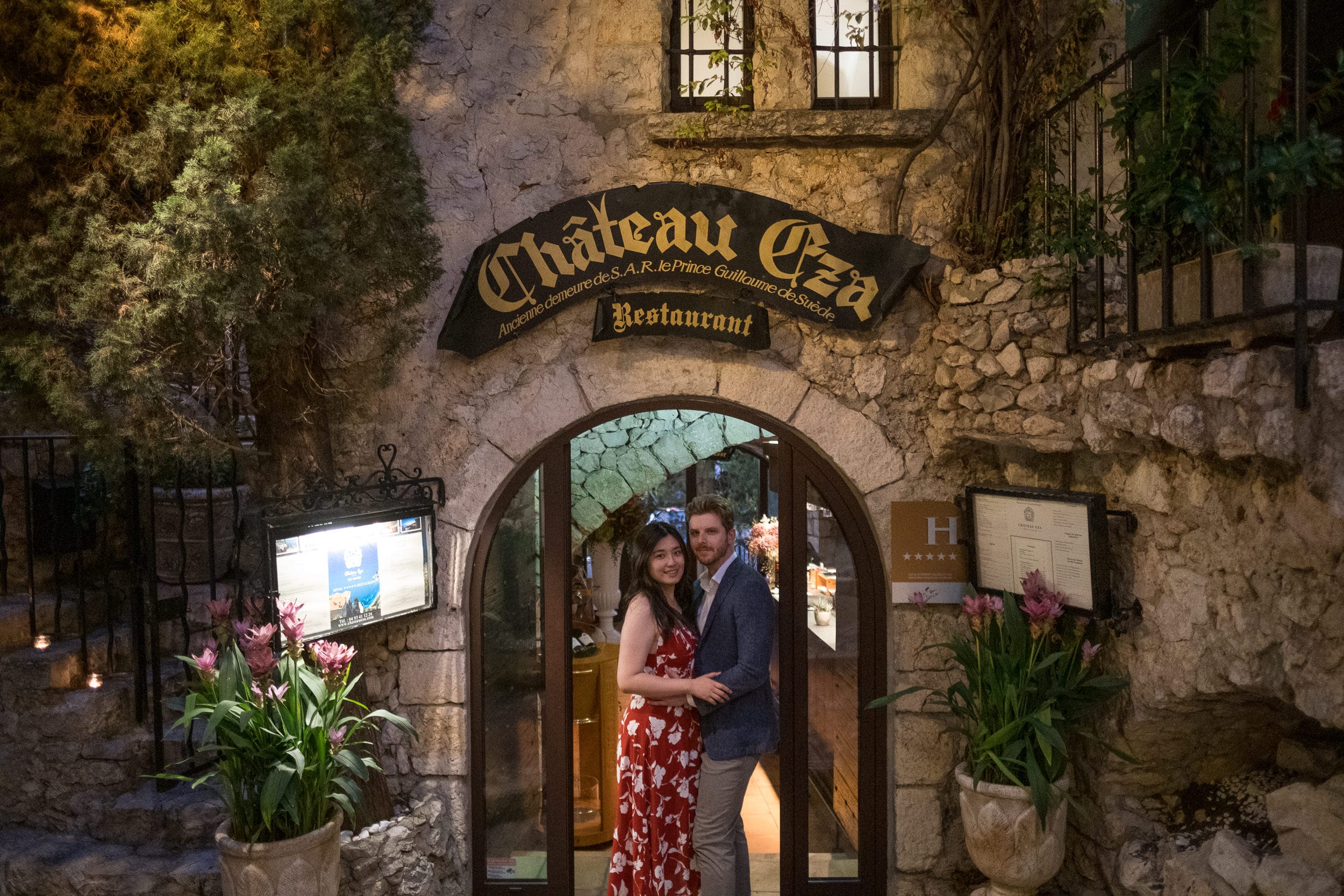 Chateau Eza Salon Royal wedding Proposal 1114