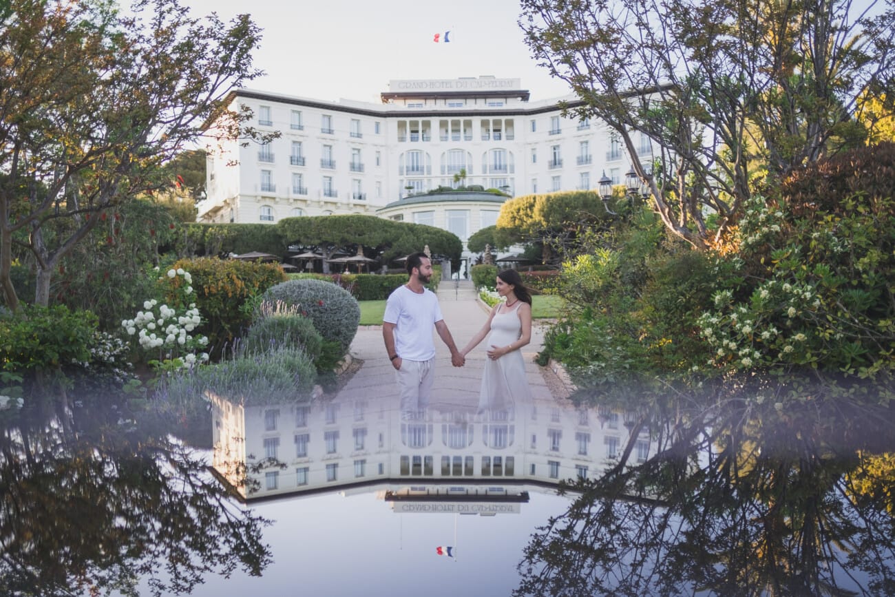 Sun, Sea, and a Bump: Your Essential French Riviera Babymoon Guide 7 French Riviera Babymoon at Grand-Hotel du Cap-Ferrat Four Seasons, pictures in the garden and on the Seaside