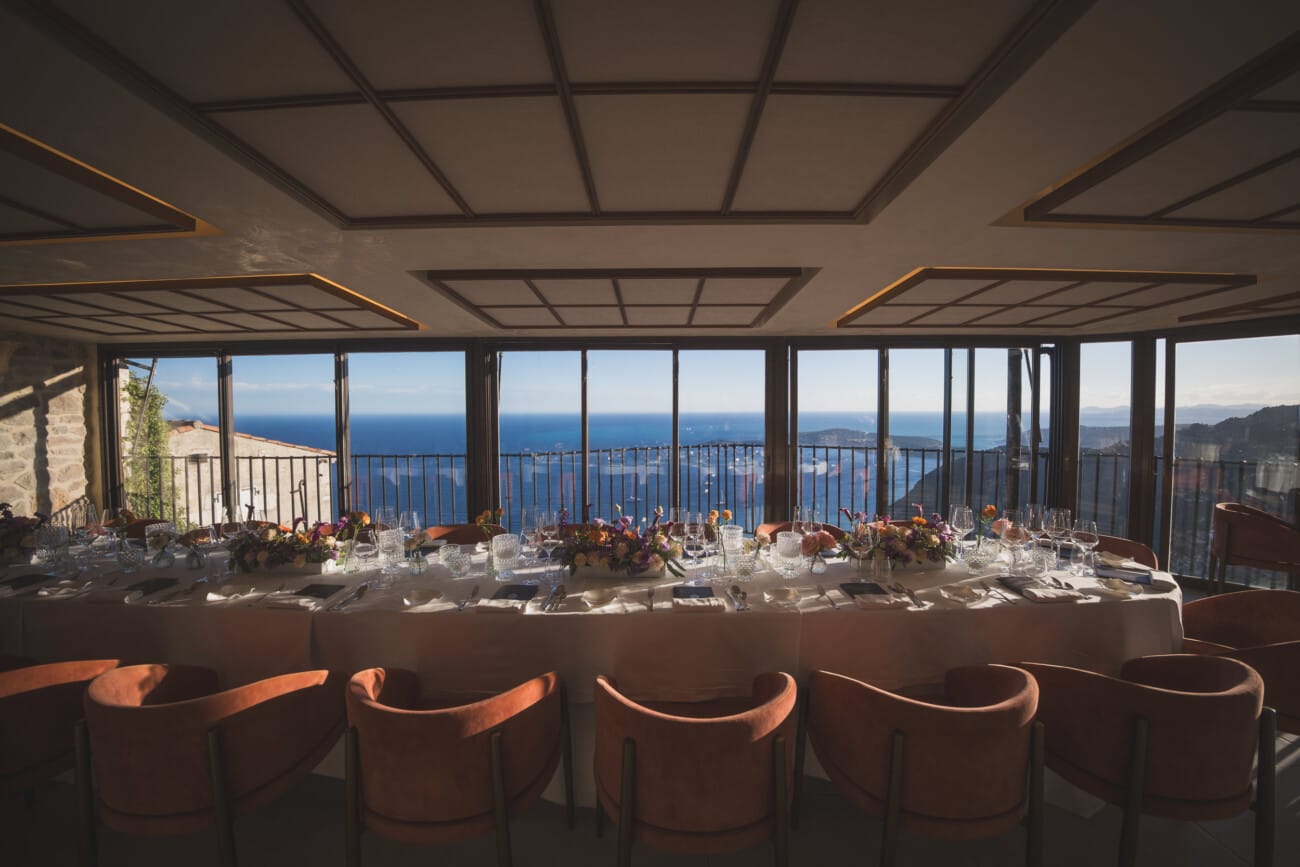 Chateau Eza Elopement options 18 Chateau Eza Wedding Dinner 1017