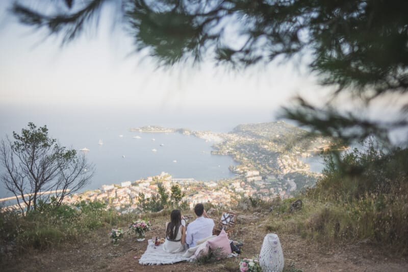 French Riviera Picnic proposal overlooking the coastline 1 Picnic proposal Saint Jean Cap Ferrat seaside 1100