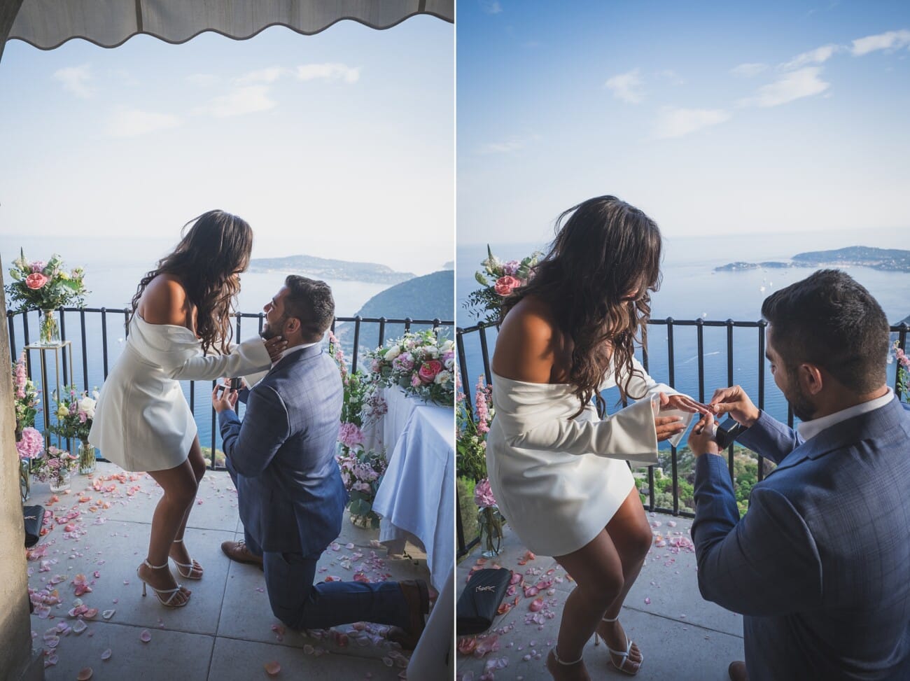 Proposal overlooking the French Riviera Coastline 7 French Riviera Proposal 1021