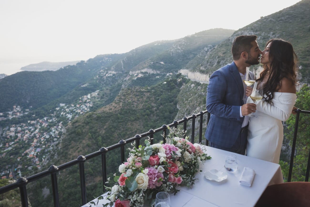 Proposal overlooking the French Riviera Coastline 24 French Riviera Proposal 1133