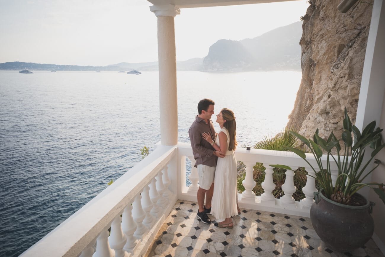 A Sunset Proposal at Cap Estel’s Iconic Temple of Love 3 Cap Estel Eze Wedding Proposal 25