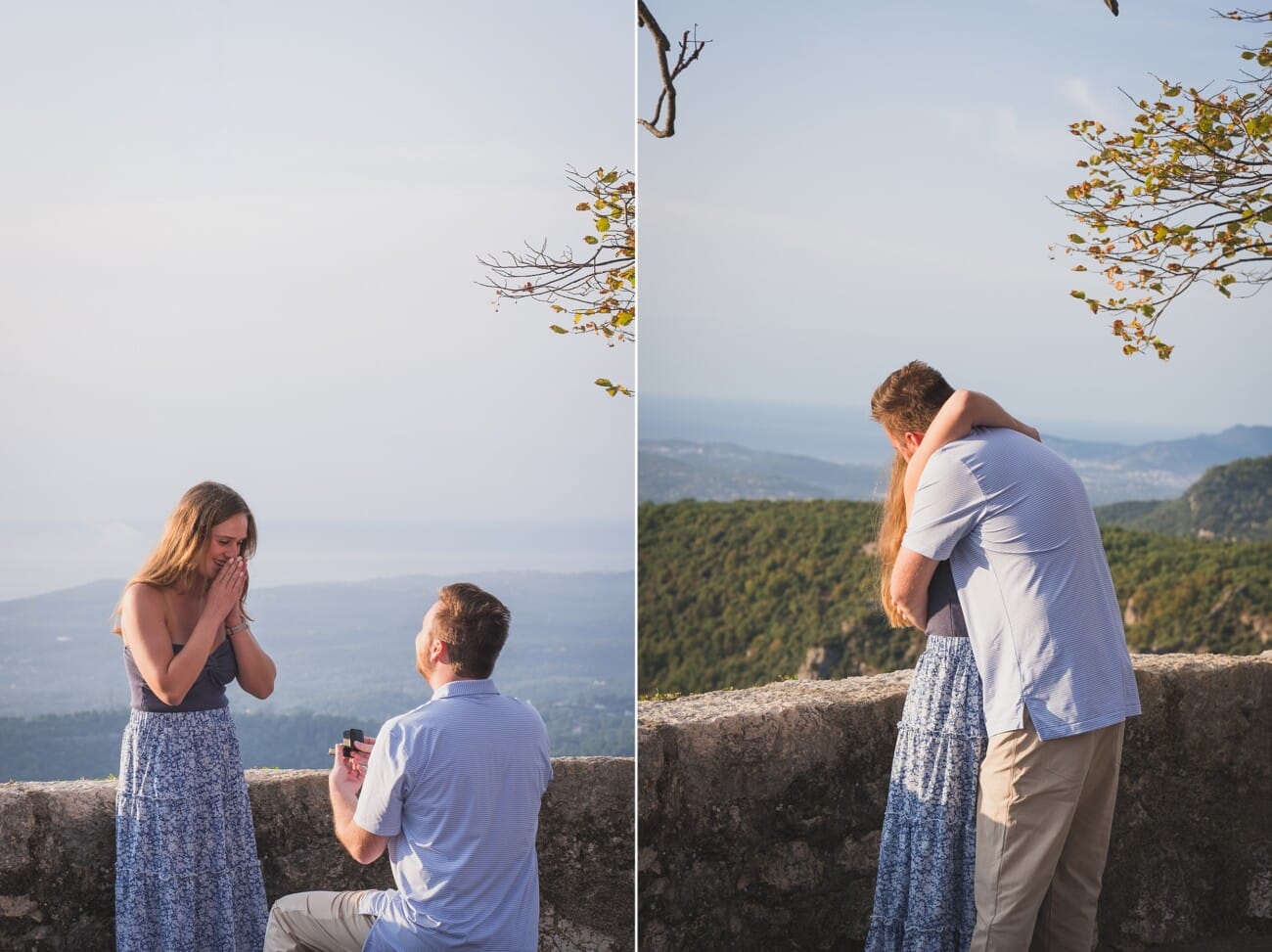 Morning Fall proposal in Gourdon 5 Gourdon French Riviera Morning Proposal 16