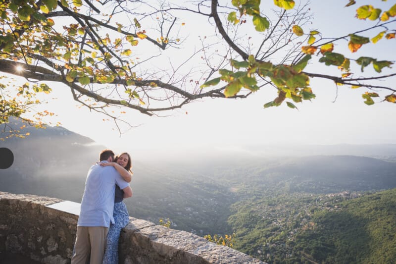 Morning Fall proposal in Gourdon 3 Gourdon French Riviera Morning Proposal 50