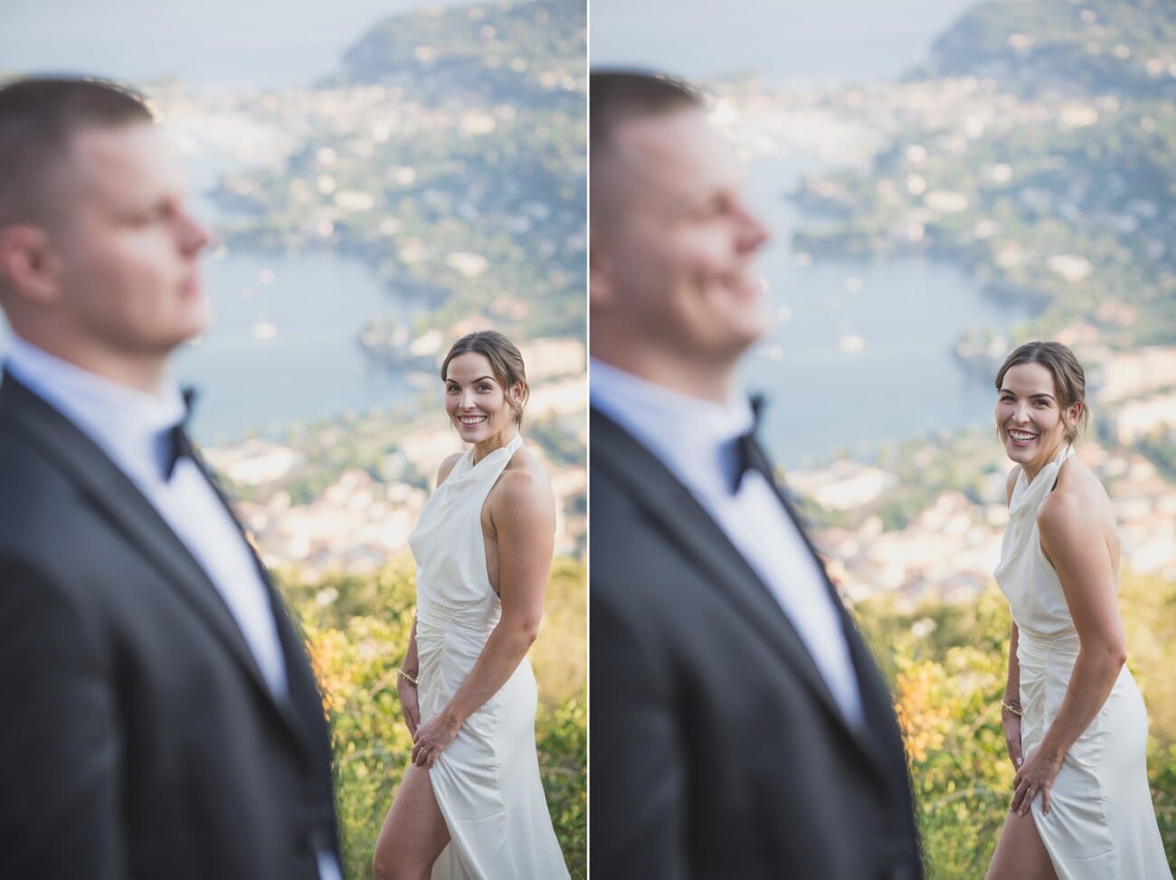 Intimate french riviera Elopement in secret hidden places near Villefranche-sur-Mer