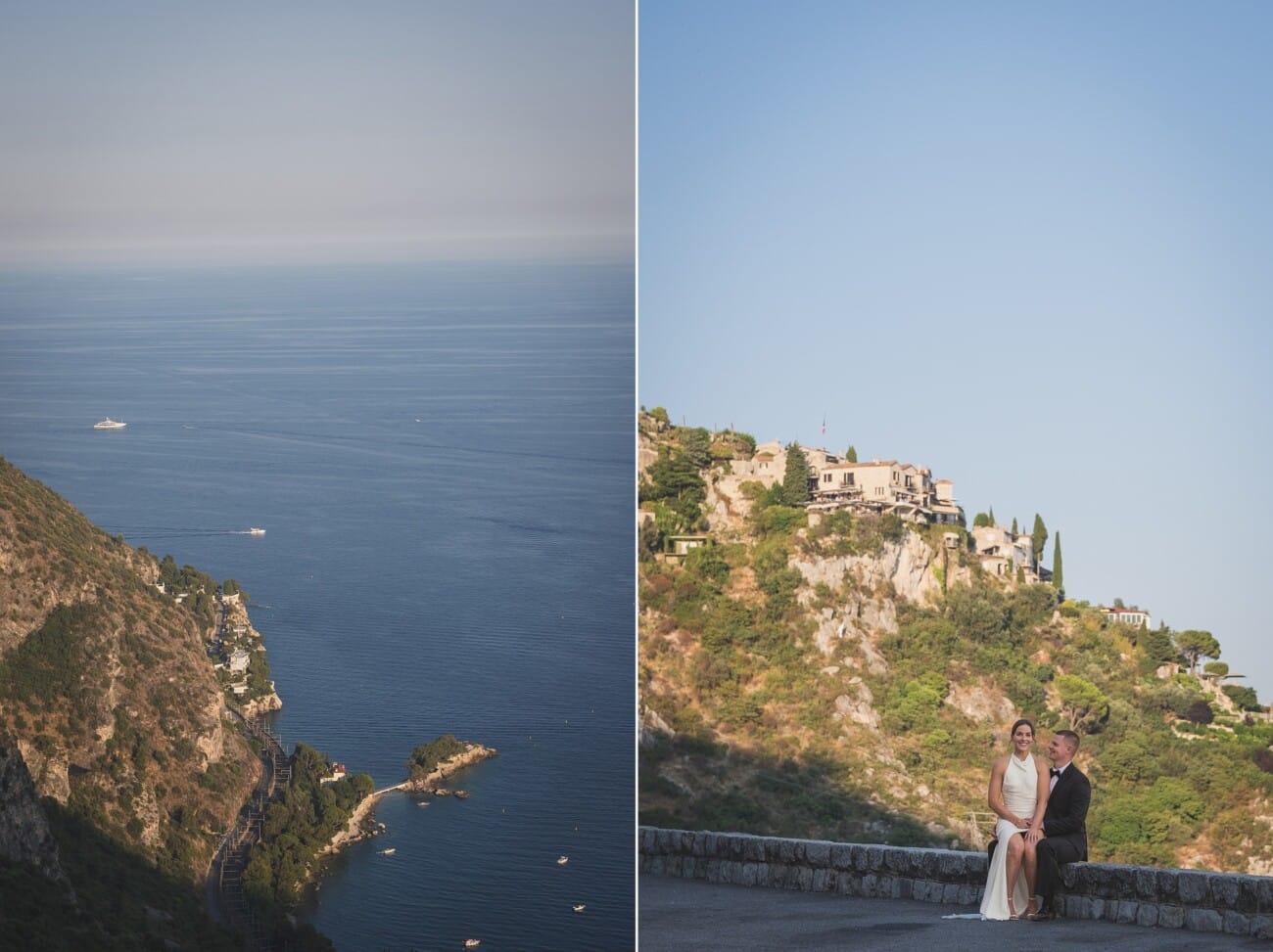 Nice Elopement overlooking the French Riviera coastline
Planner and photographer WildRoses
