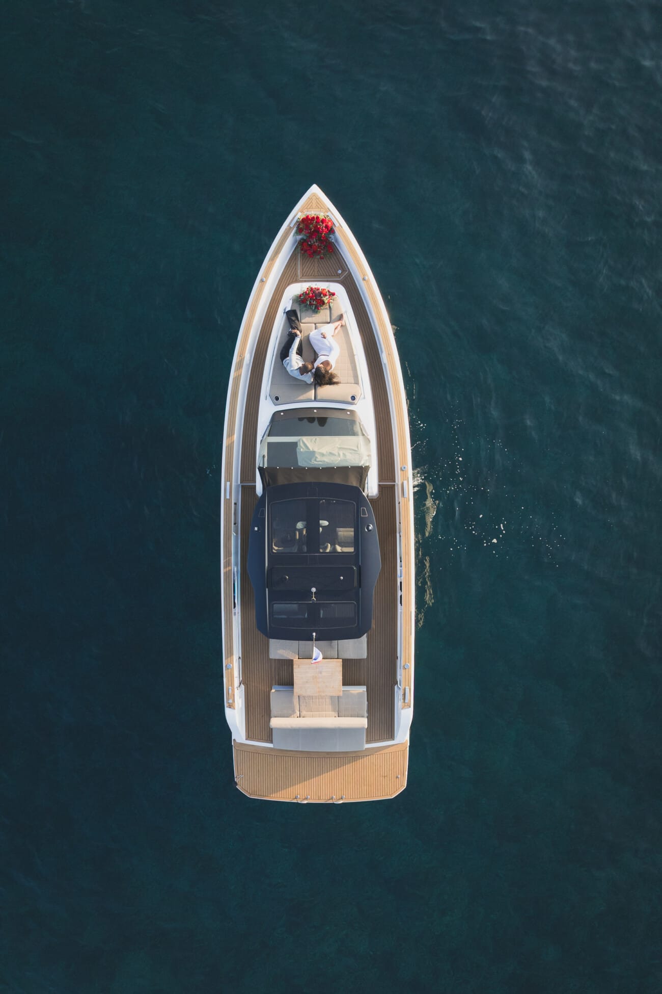 A Romantic Proposal on a Yacht between the Lérins Islands 14 French Riviera Elegant yacht on serene blue waters, near Cannes.
Proposal photography and planning by WildRoses
