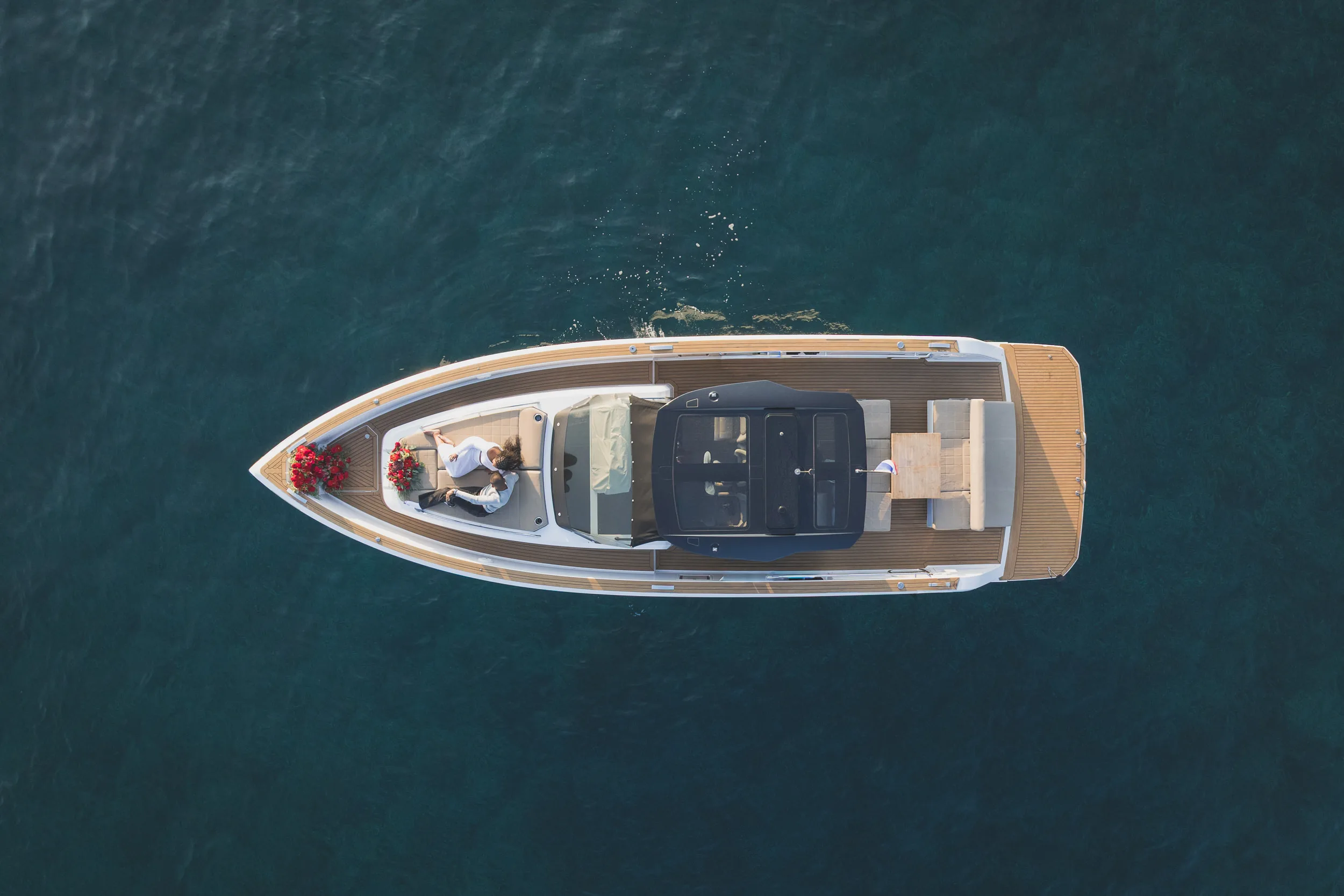 A Romantic Proposal on a Yacht between the Lérins Islands 3 Fall French Riviera Luxurious Yacht Proposal Near Cannes. Proposal Photography and planning by WildRoses