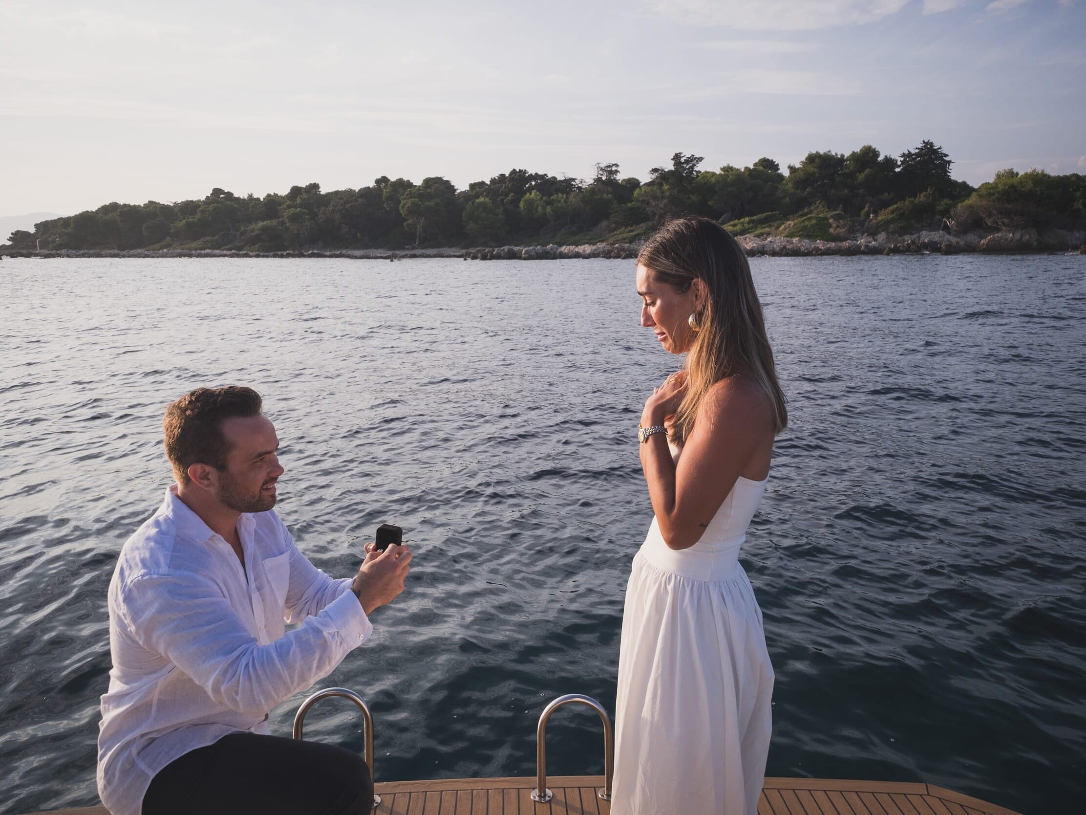 The Most Romantic Cannes Proposal Locations: A Luxury Riviera Guide 6 Intimate sunset Cannes Yacht Proposal near Saint-Honorat Lérins Island