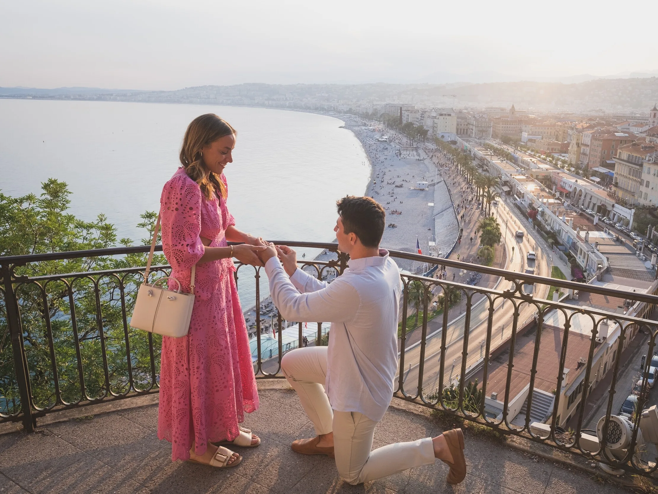 The 30 best places for a PROPOSAL on the French Riviera 7 A lovely French Riviera Proposal overlooking nice bay at sunset