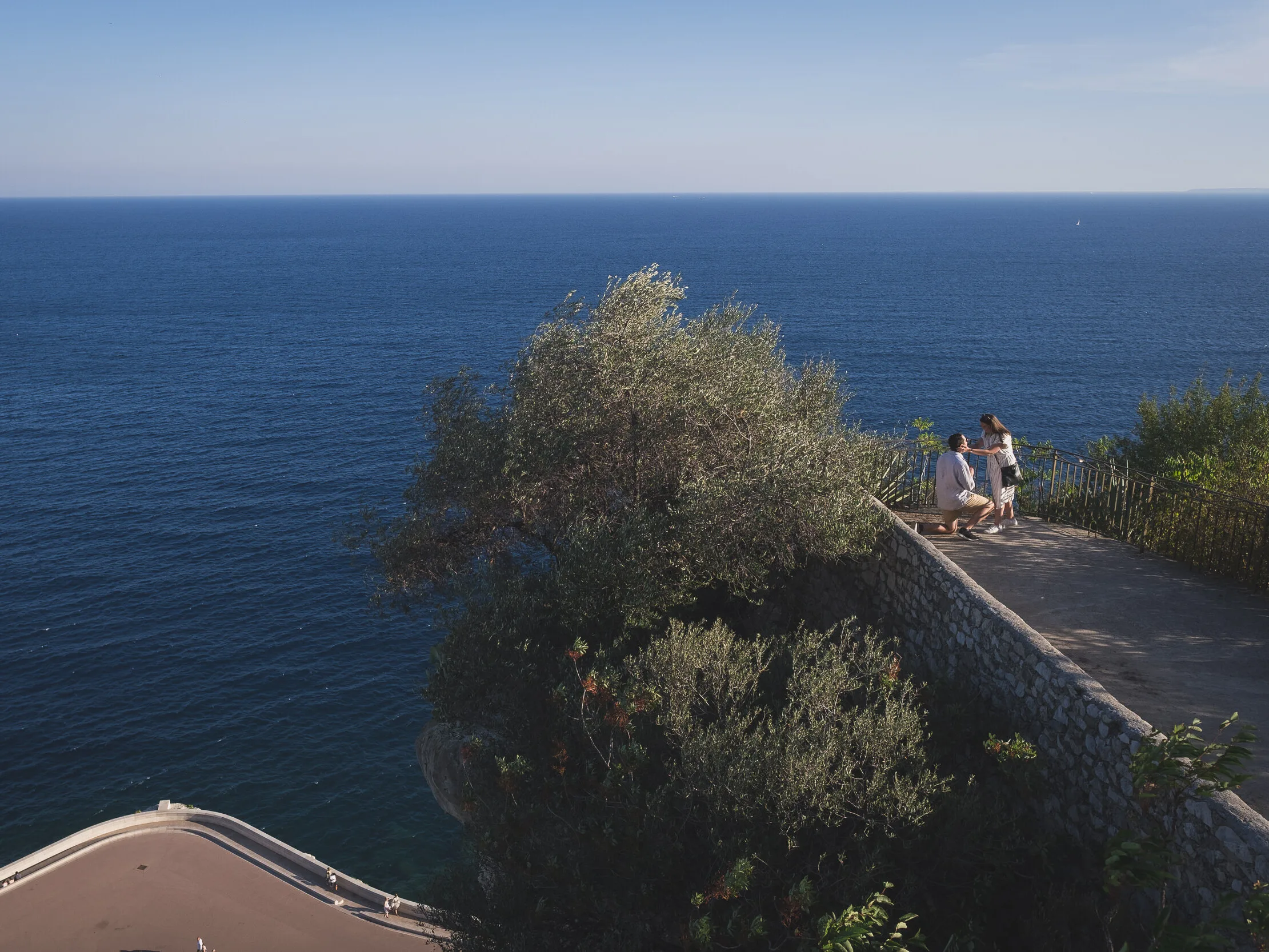 The 30 best places for a PROPOSAL on the French Riviera 8 A stunning view for their French Riviera Proposal overlooking Nice's port and Mediterranean sea